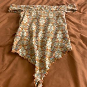 UO strapless bodysuit